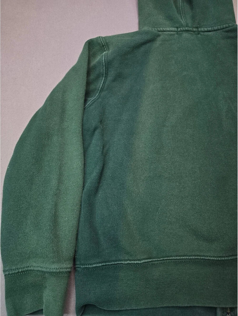 Polo Ralph Lauren Kids Green Zip Hoodie Pink Pony Full Zip Fleece Size M 10-12